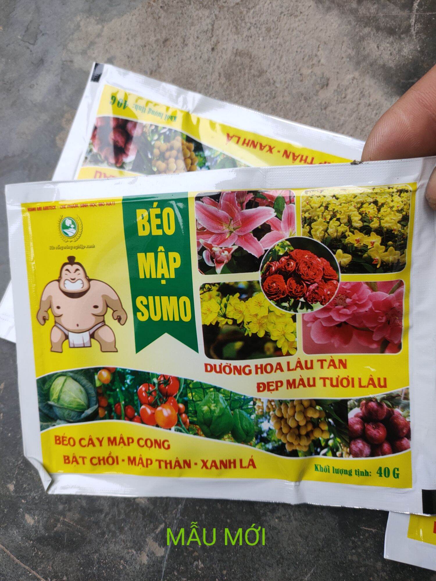 phân bón lá chuyên dùng cho hoa, cây cảnh Béo Mập