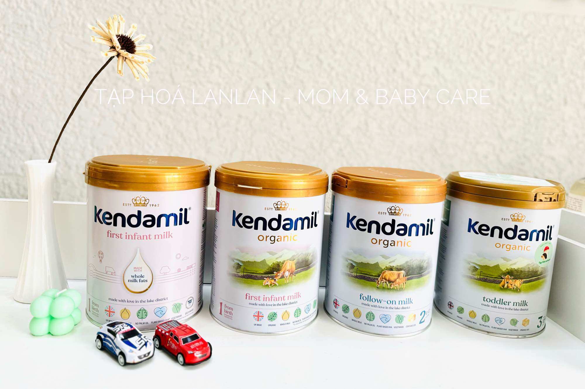 Sữa bột kendamil organic & classic của uk - 800g