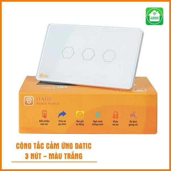 CÔNG TẮC THÔNG MINH HUNONIC DATIC - WIFI