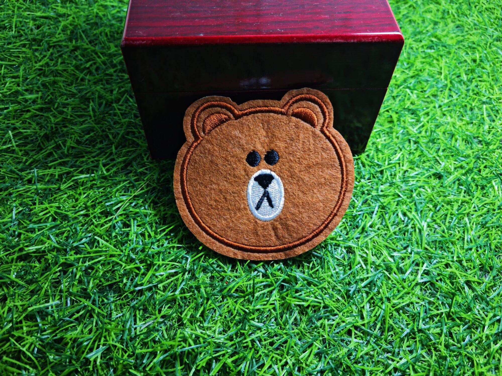 Sticker Thêu Ủi Hình Gấu Teddy Mr.BEAN & Mr.Rabbit  MS43725
