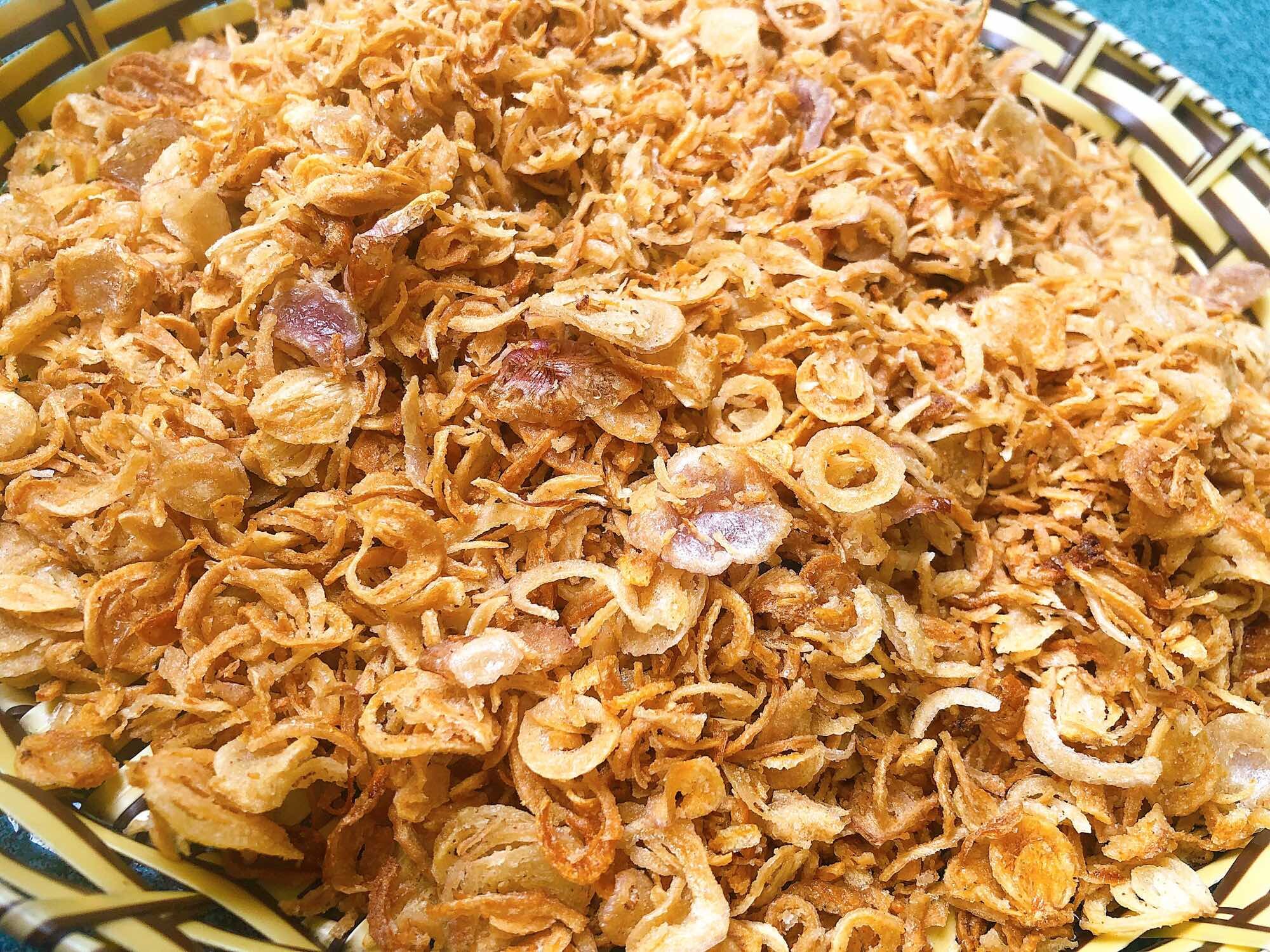500Gr Hành Phi Nguyên Chất 100% Nhà Làm Siêu Giòn