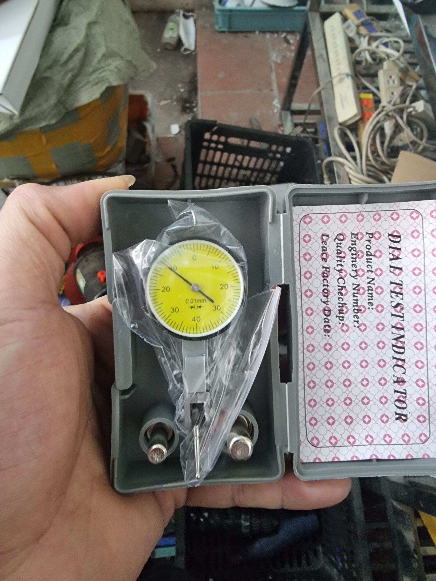 Đồng hồ chân gập 10mm dung sai 0.01mm