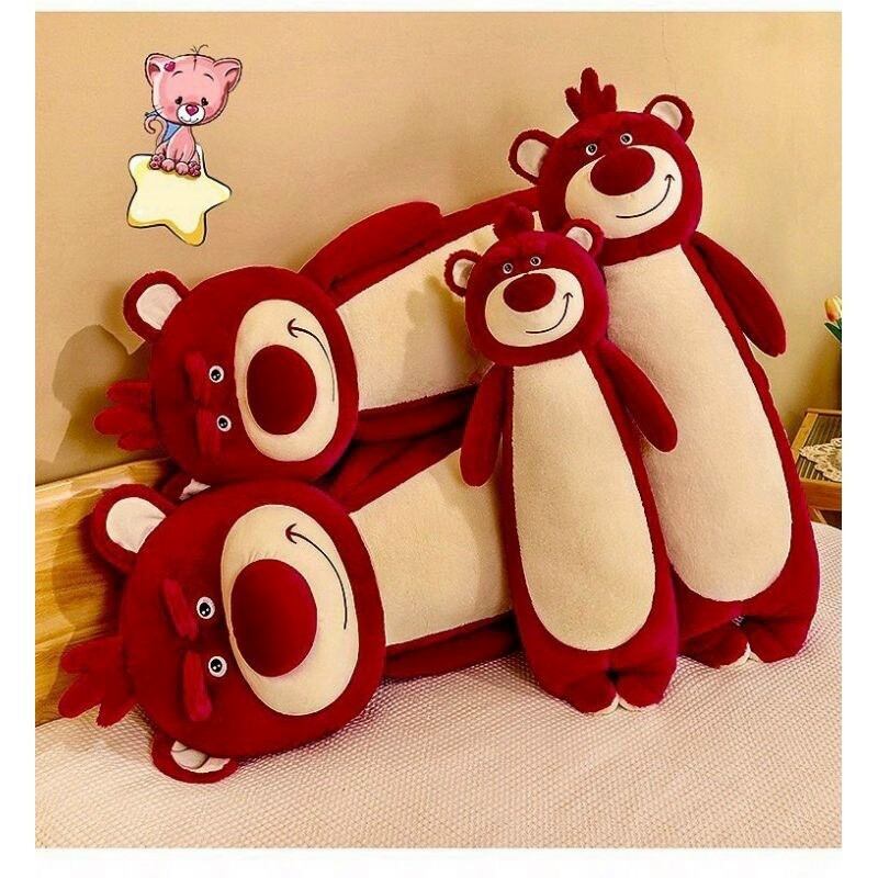 Gối ôm gấu dâu size 90cm