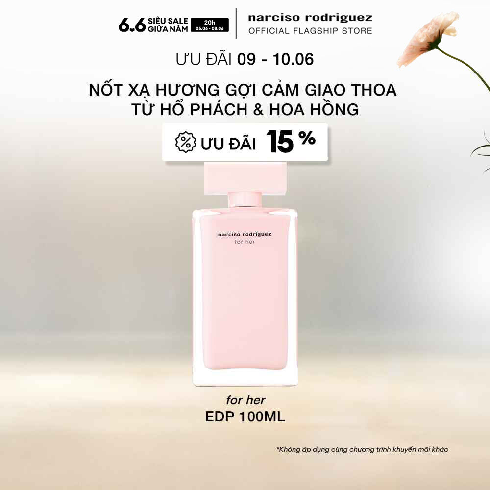 Nước Hoa nữ Narciso Rodriguez For Her Eau De Parfum 100ml