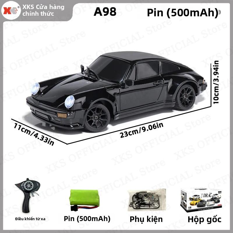 Xe Điều Khiển Từ Xa XKS LDRC LD1898 A98 Tỷ Lệ 1/18 Hệ Dẫn Động Cầu Sau Drift 2.4G Chống Nhiễu Với Co