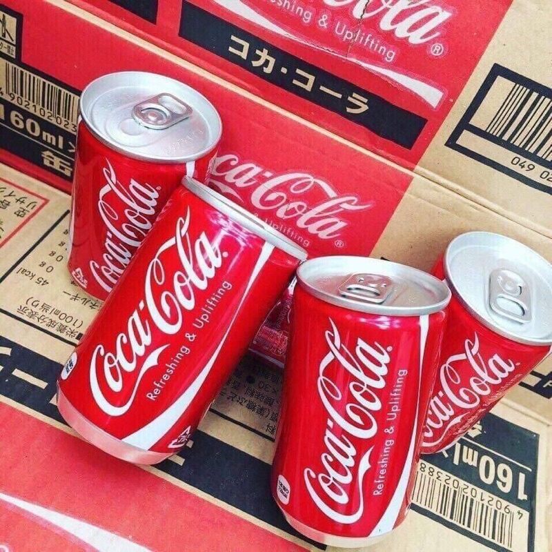 (Date T9/23) Thùng 30 Lon Coca Nhật Mini 160ml