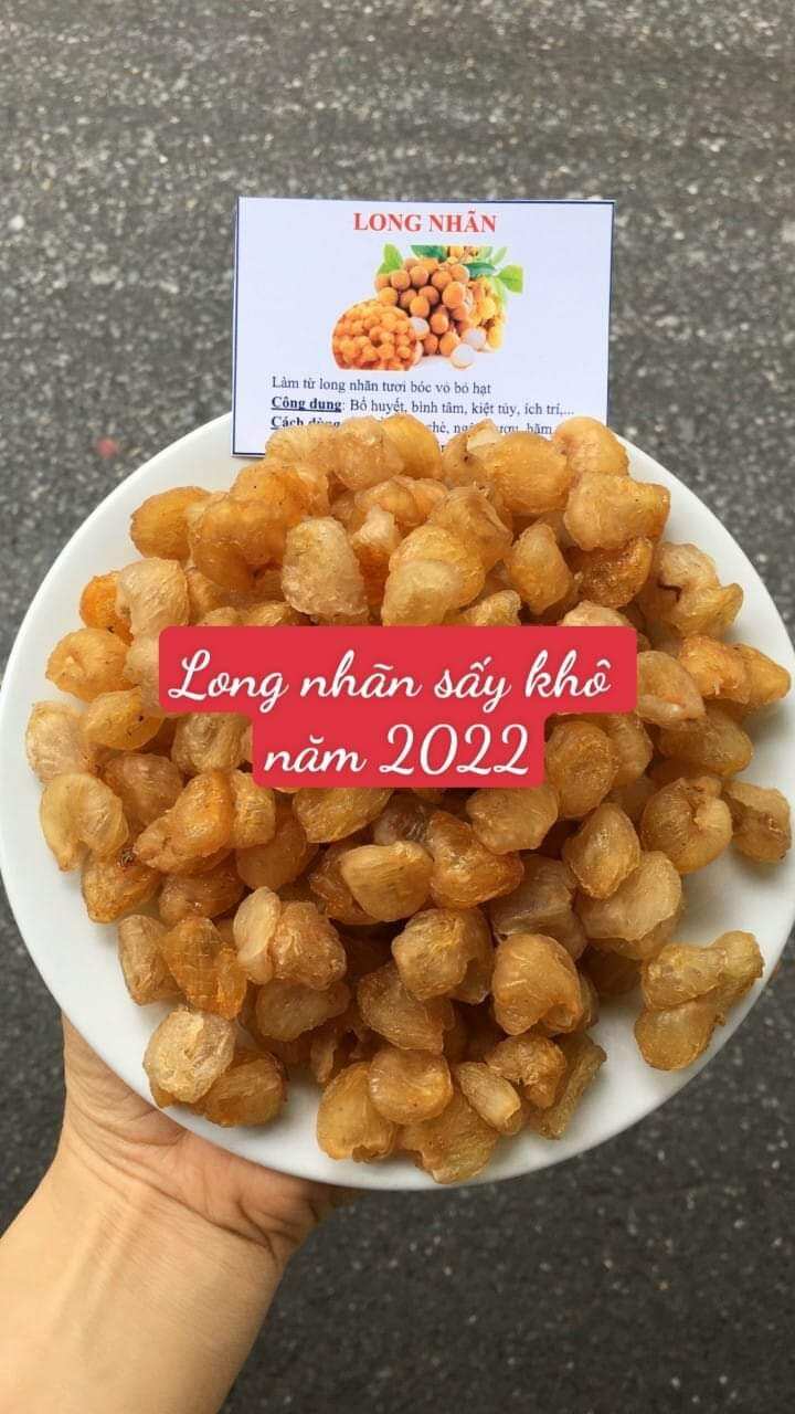 Long nhãn Hưng Yên sấy khô thủ công 100% không chất bảo quản gói 1kg