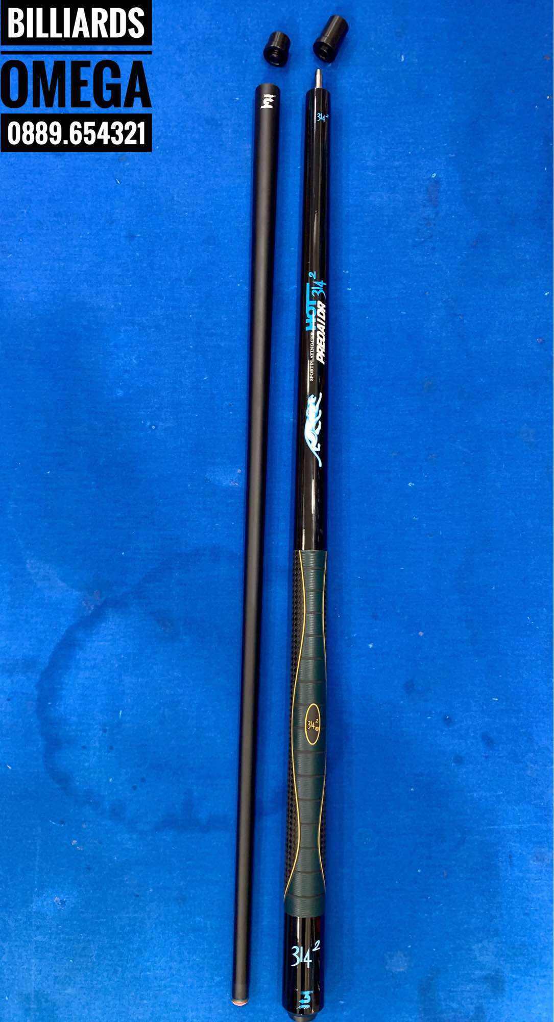 Combo Cơ/Gậy Bida Lỗ/Pool Preoaidr Ngọn Carbon 3/4 (Tặng Kèm Phụ Kiện)