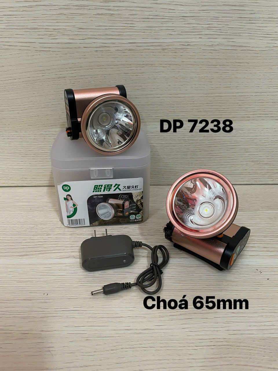ĐÈN ĐỘI ĐẦU DP 7238 ( SÁNG TRẮNG)