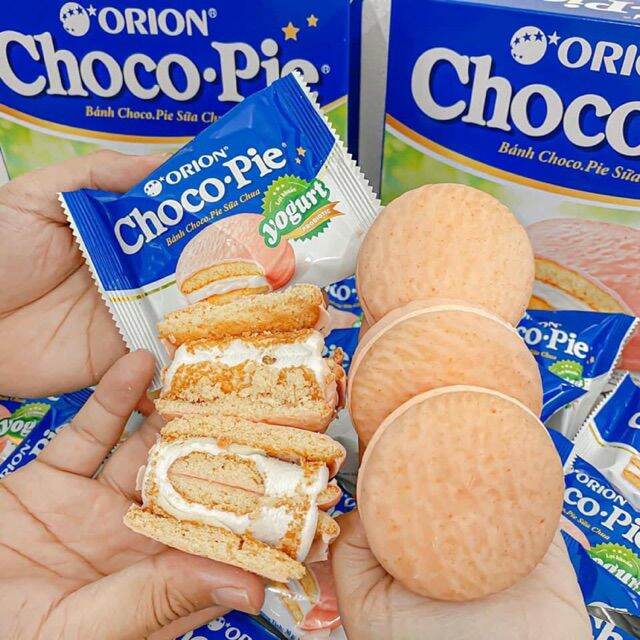 Bánh Chocopie orion vị sữa chua hộp 360gr
