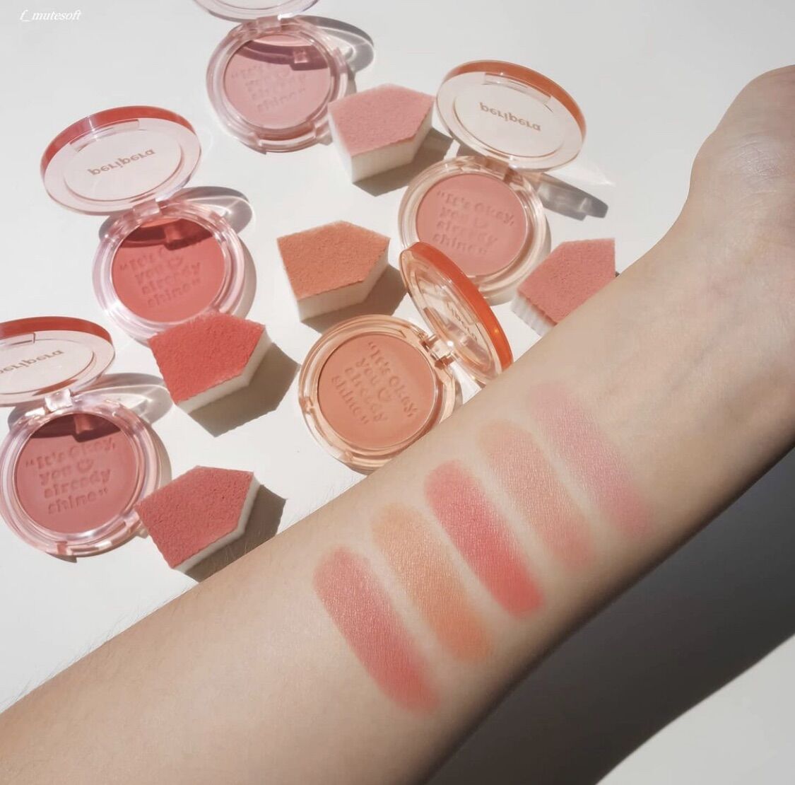 Phấn má hồng Peripera Pure Blushed Sunshine Cheek