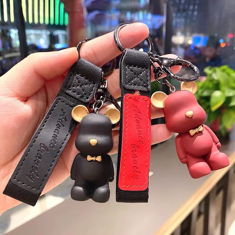 Móc chìa khoá dễ thương hình gấu, móc khoá đẹp, thời trang