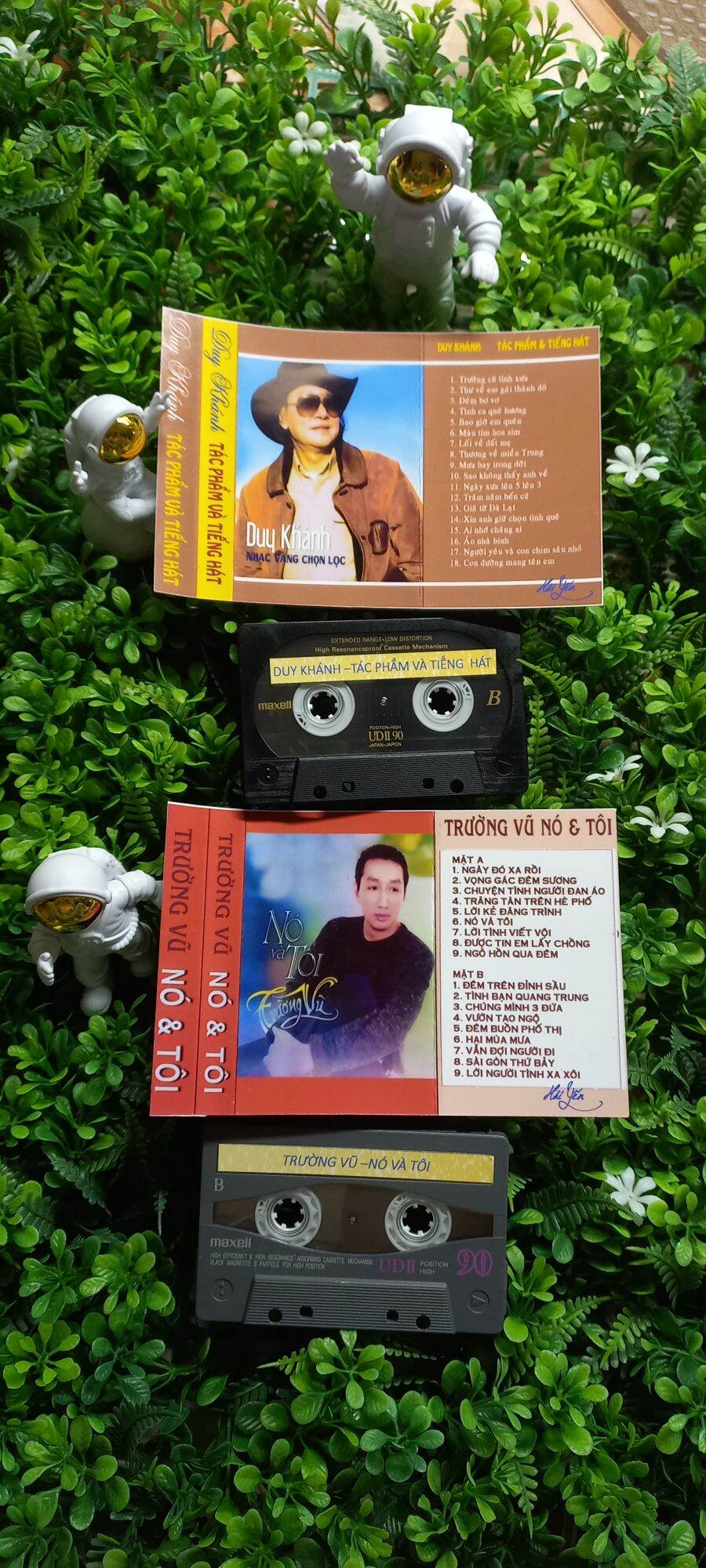 BĂNG CASSETTE TRƯỜNG VŨ và DUY KHÁNH