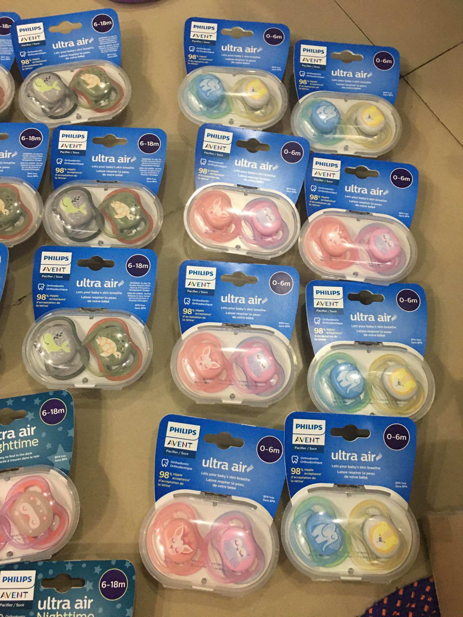 Ti ngậm avent 0-6m [ chính hãng ]