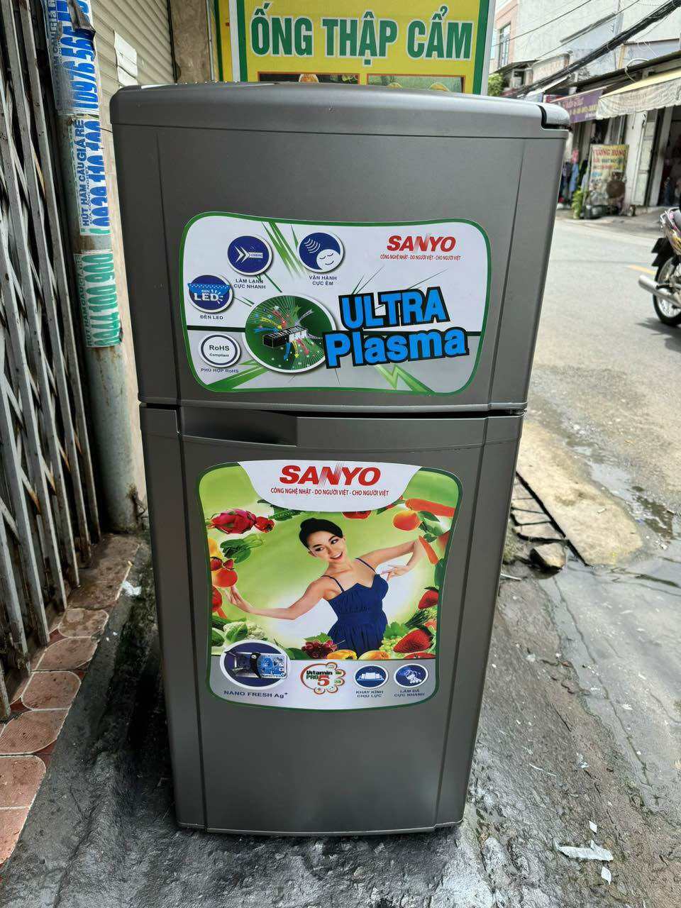 Tủ lạnh sanyou 110 lít đã qua sử dụng [ LH / ZL 0966717185 ] để đặt hàng nhanh chóng Giá 1,500,000 Đồng*Miễn phí vận chuyển