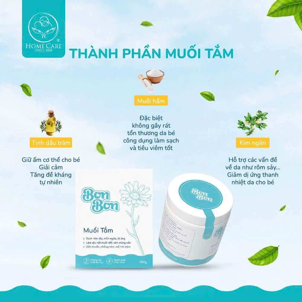 Muối Tắm Thảo Dược Ích Nhi ( Hàng CTY Home Care )