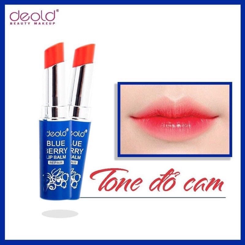 SON DƯỠNG MÔI VIỆT QUẤT DEOLD TONE ĐỎ