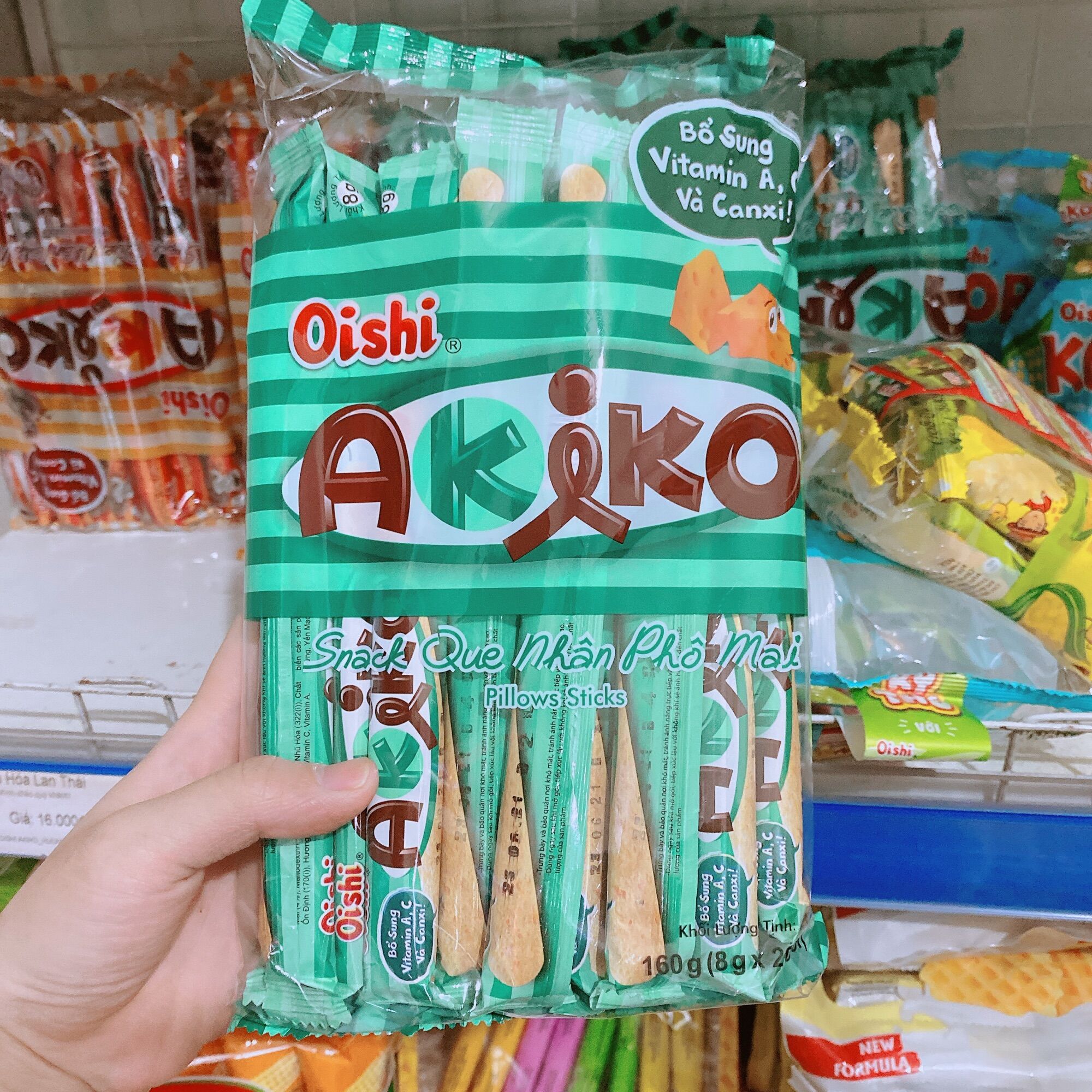 Bánh akiko các vị 160g