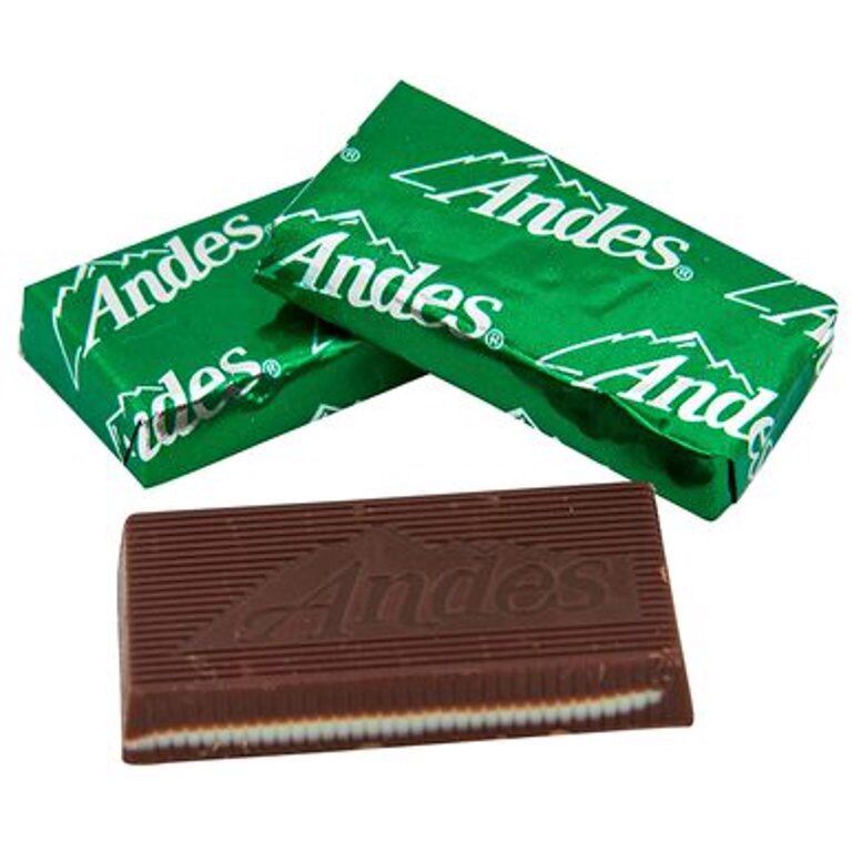 Chocolate Andes Nhân bạc hà ,78g