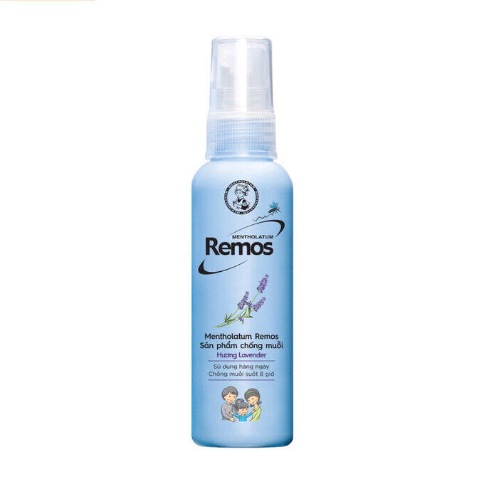 [HCM]Xịt Chống Muỗi Remos Hương Lavender 150ml