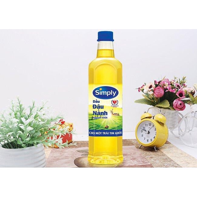 Dầu Đậu Nành Cao Cấp Simply 1L