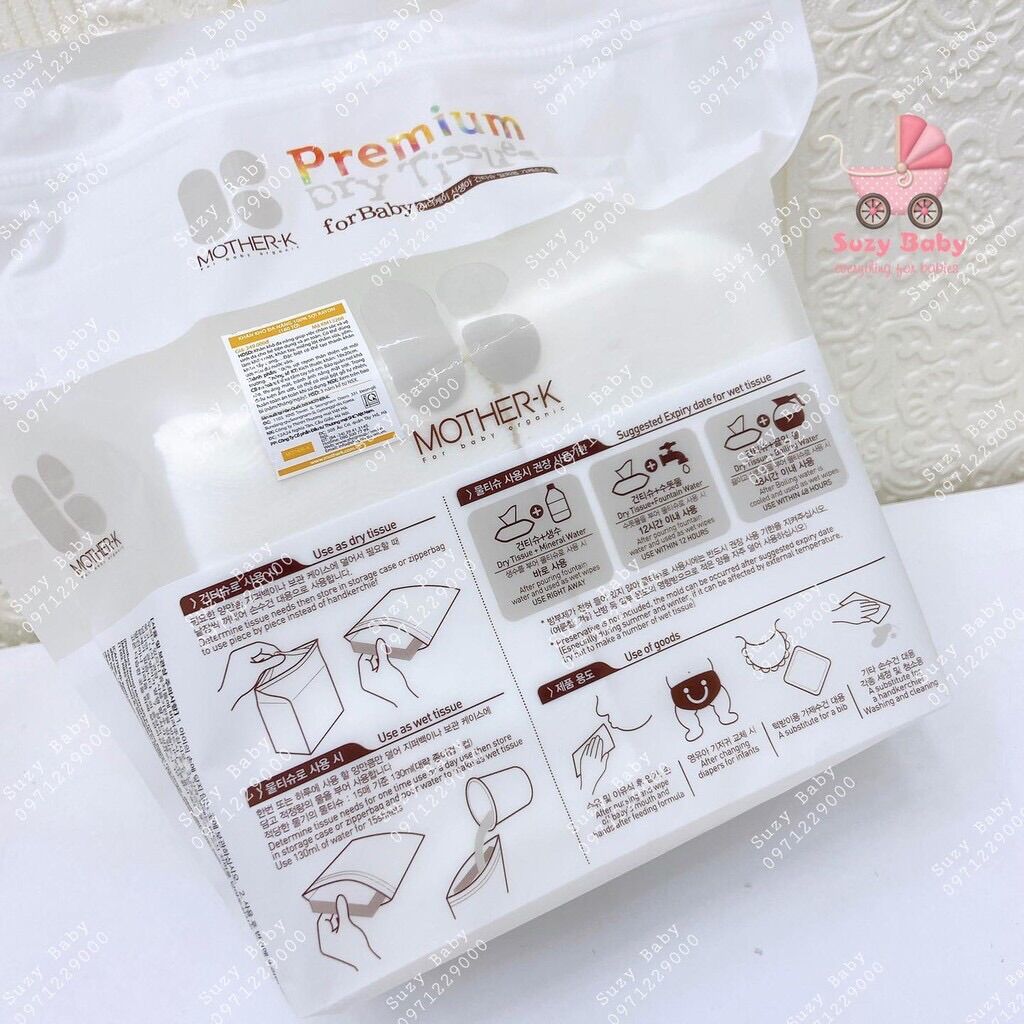 Khăn vải khô đa năng mother-k