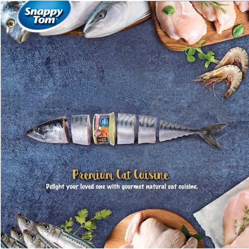 Pate Snappy Tom cho mèo mọi lứa tuổi, lon 85g