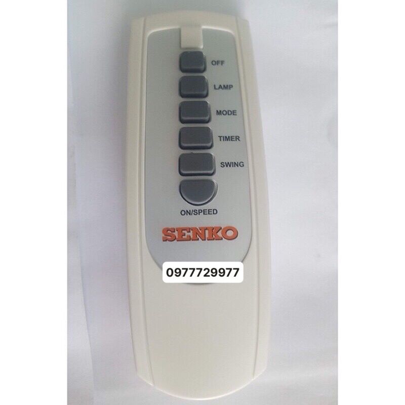 Remote điều khiển quạt - Remote quạt - Remote điều khiển từ xa quạt Senko.