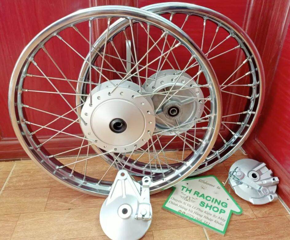 BÁNH CĂM WAVE A 2022 NIỀNG GOSHI CỦA HÃNG CĂM ĐÙM ZIN KÈM BAC ĐAN ỐNG CHỈ MÁ ĐÙM TRƯỚC SAU CAO SU ĐÙM VỎ RUỘT MAXXIS GẮN CÁC DÒNG XE HONDA THẮNG ĐÙM SẢN PHẨM CHẤT LƯỢNG TỐT NHANH TAY MUA NGAY TOP GIAN HÀNG UY TÍN