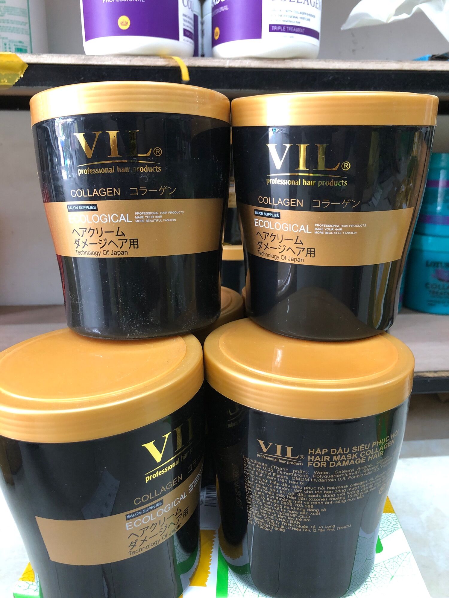 Hấp ủ tóc siêu mềm mượt VIL 1000ml