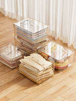 Transparent Large Capacity Acrylic Storage Box for Home Wardrobe