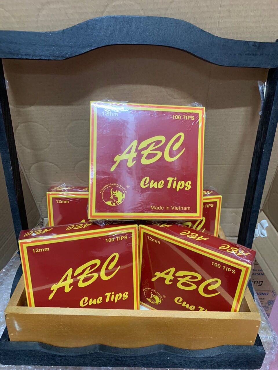 Hộp 100 đầu cơ bida ABC 12mm - 160k/ 100 cái
