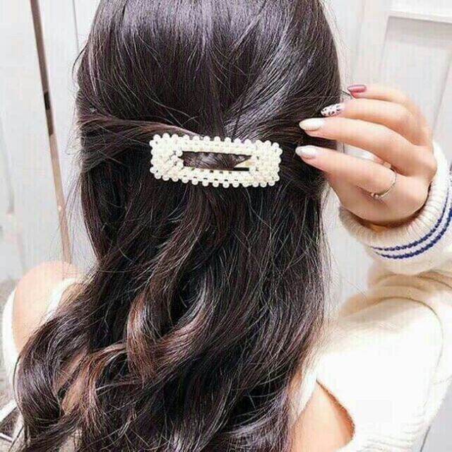 Set 4 kẹp tóc Hàn Quốc sang trọng