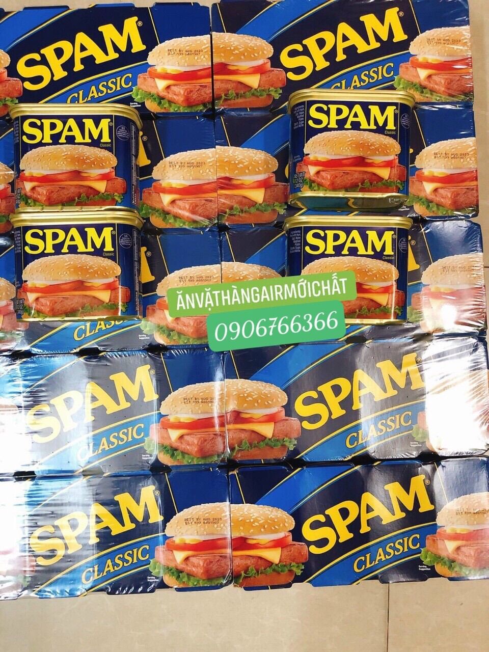 [Date Đẹp 05/2026]Thịt Hộp Spam Classic Hormel Truyền Thống 340 gram