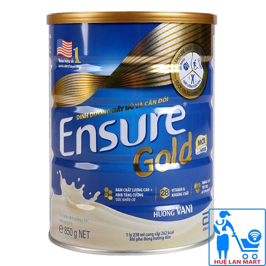 Combo 2 hộp Ensure Gold hương vani 850g