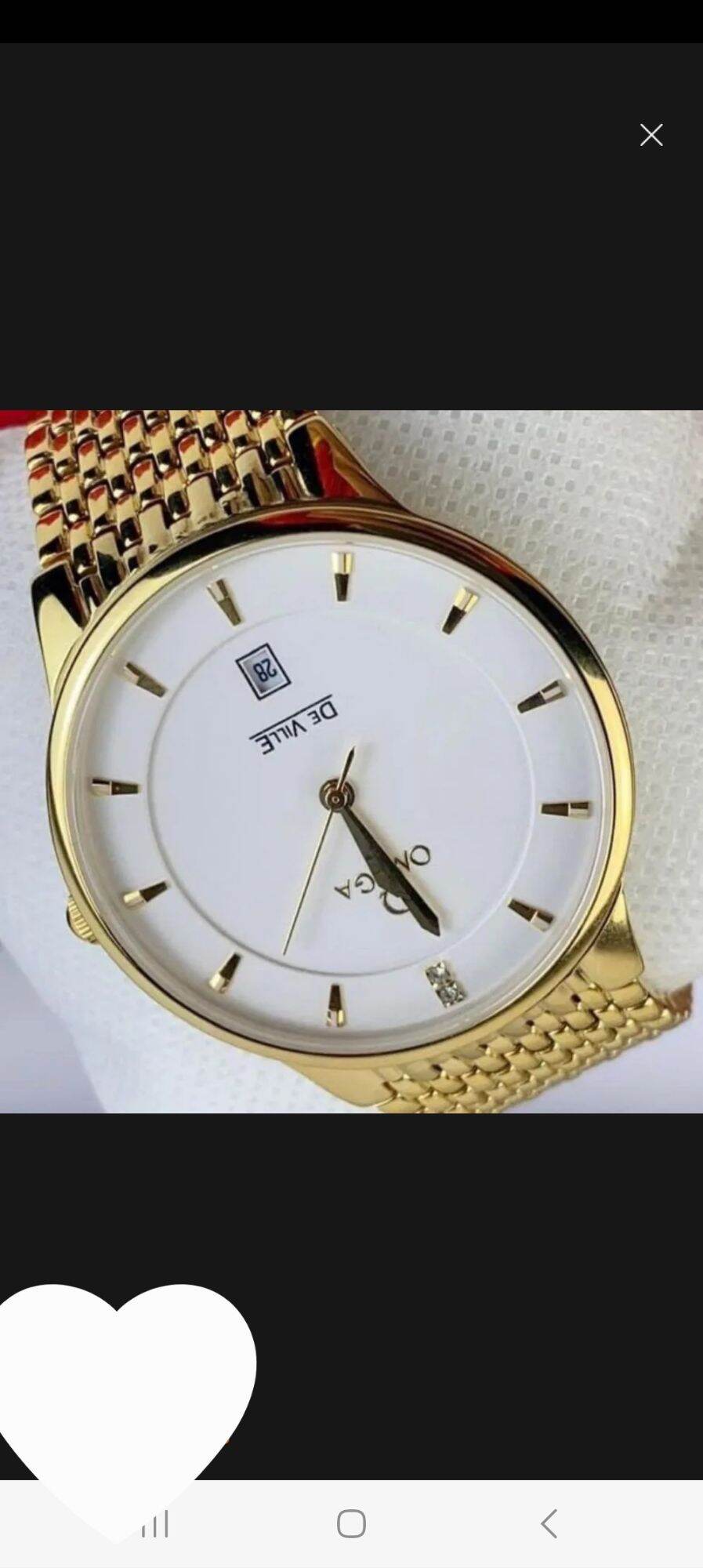 đồng hồ nam OMEGA siêu mỏng đẹp. chống nước tuyệt đối. kính sapphire, hàng chuẩn nhật xịn  chạy pin, size 40mm