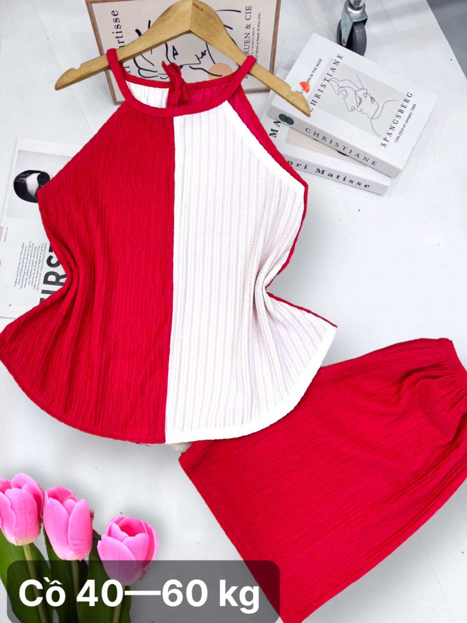 {33-42kg} bộ yếm đùi bé gái