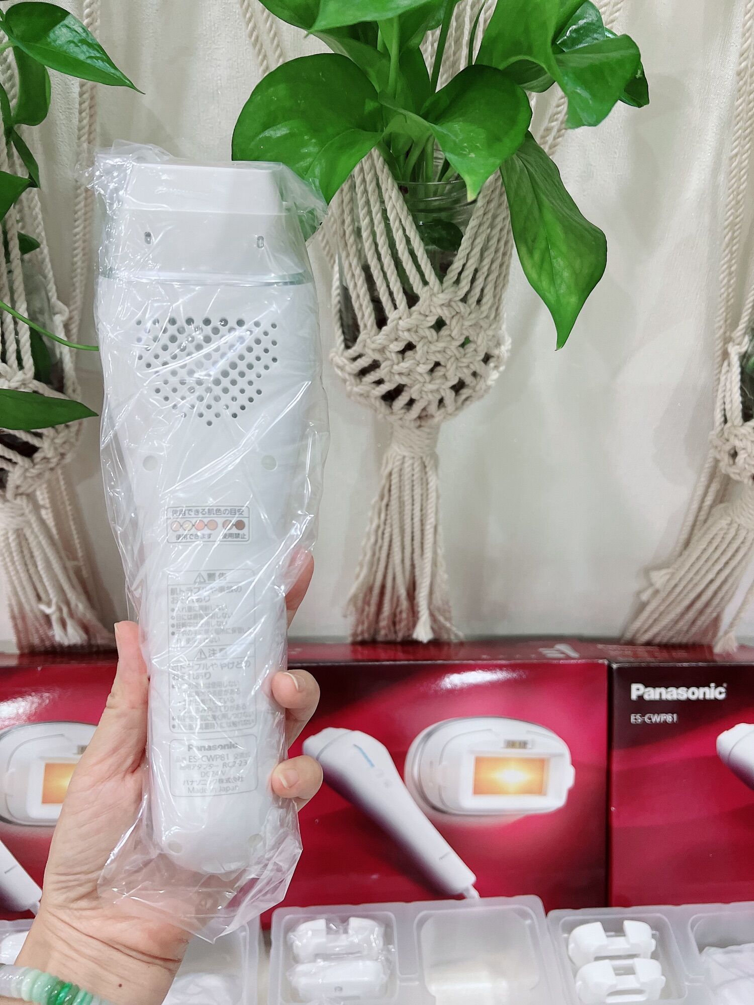 MÁY TRIỆT LÔNG PANASONIC WP81-NỘI ĐỊA NHẬT