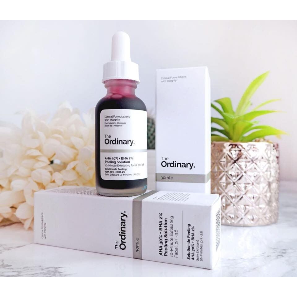 Tinh Chất Peel da The Ordinary. AHA 30%+BHA 2% Peeling Solution 30ml