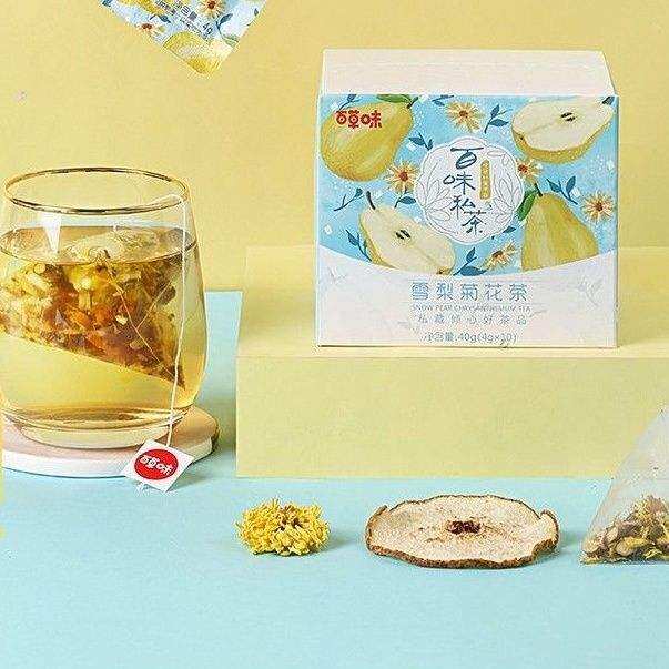 Trà tuyết lê hoa mộc túi lọc Bách Thảo Vị