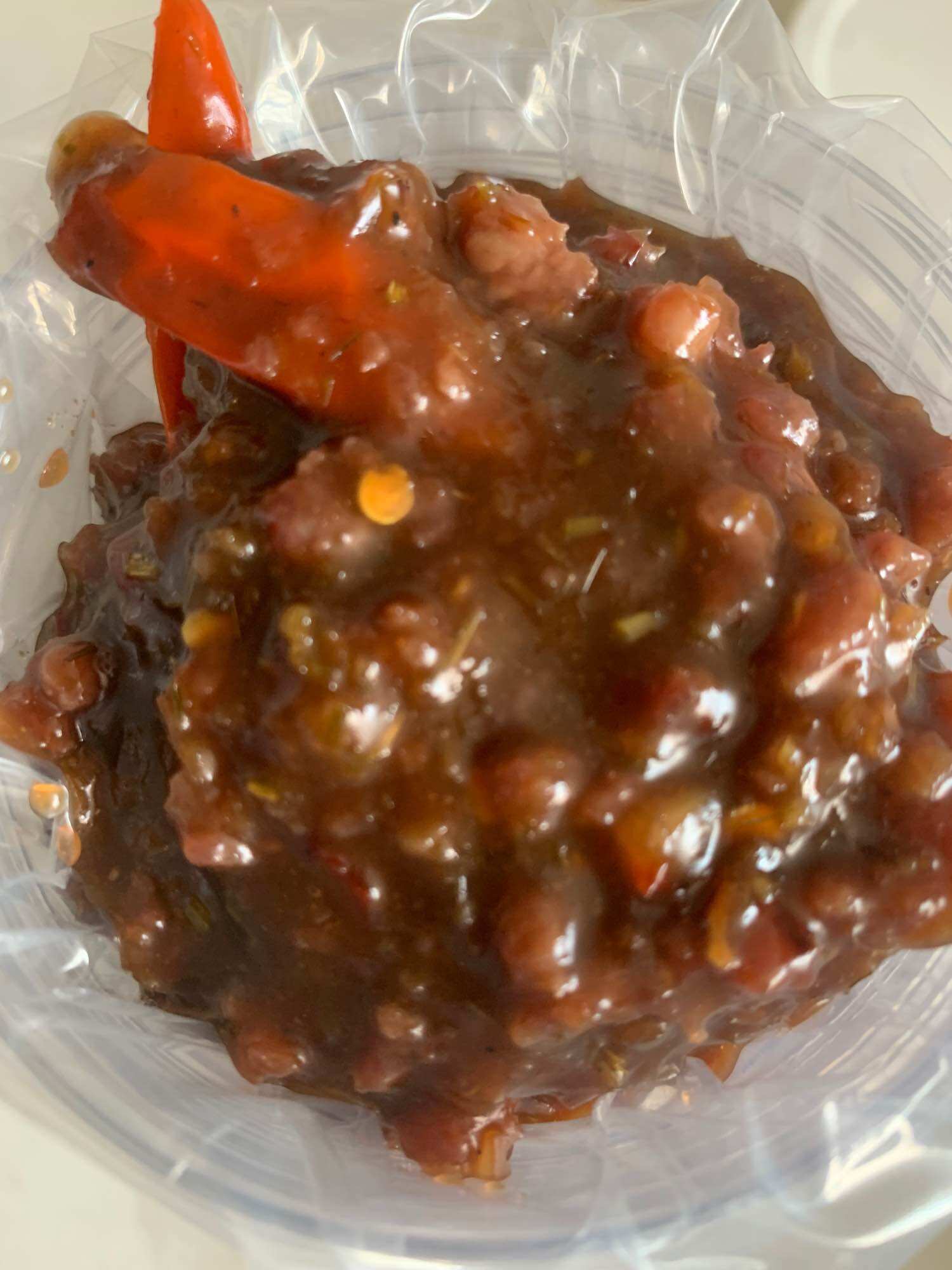 Thịt ba gọi xào mắm ruốc ăn là sạch nồi cơm ( 700gr)