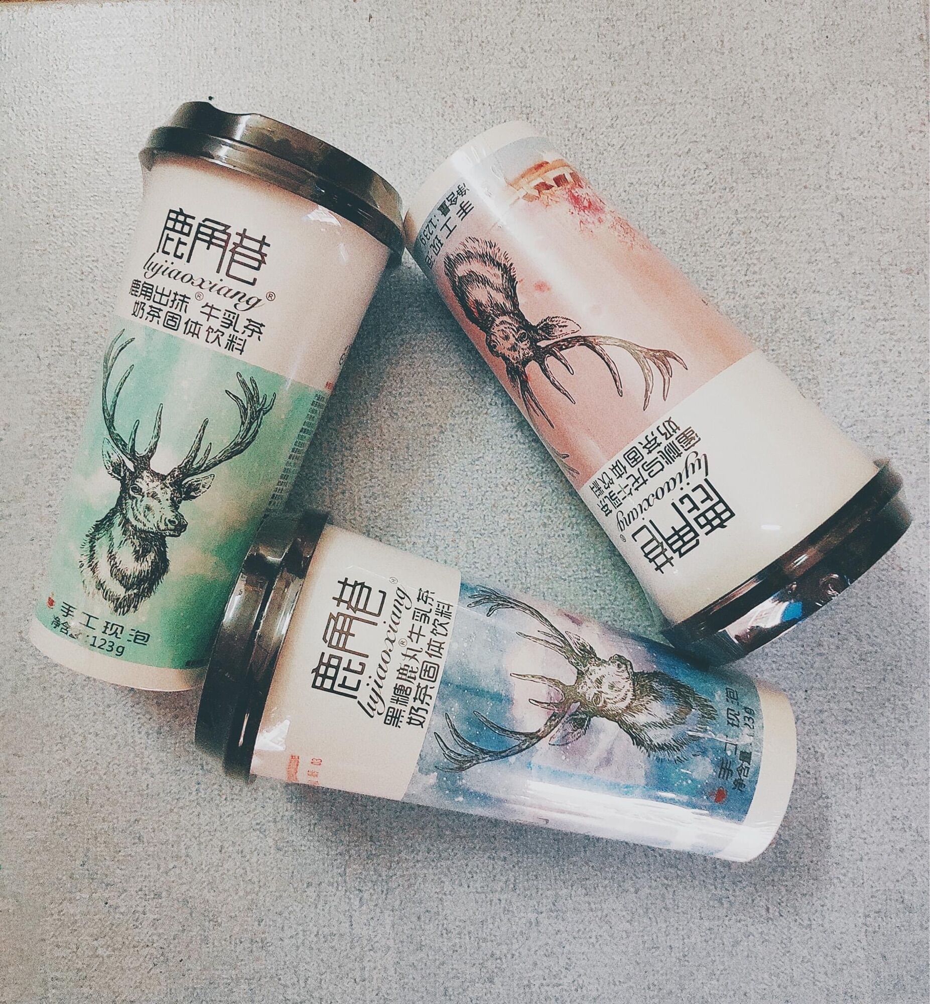 Combo 3 ly trà sữa alley 123g