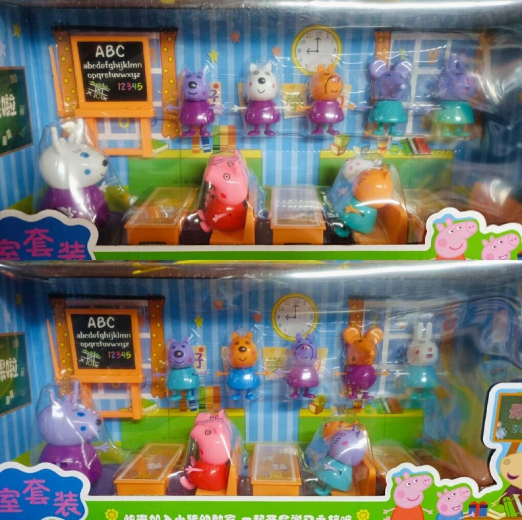 Đồ chơi nhà búp bê rl686-1 lớp học của heo peppa - chọn ngẫu nhiên 2 mẫu