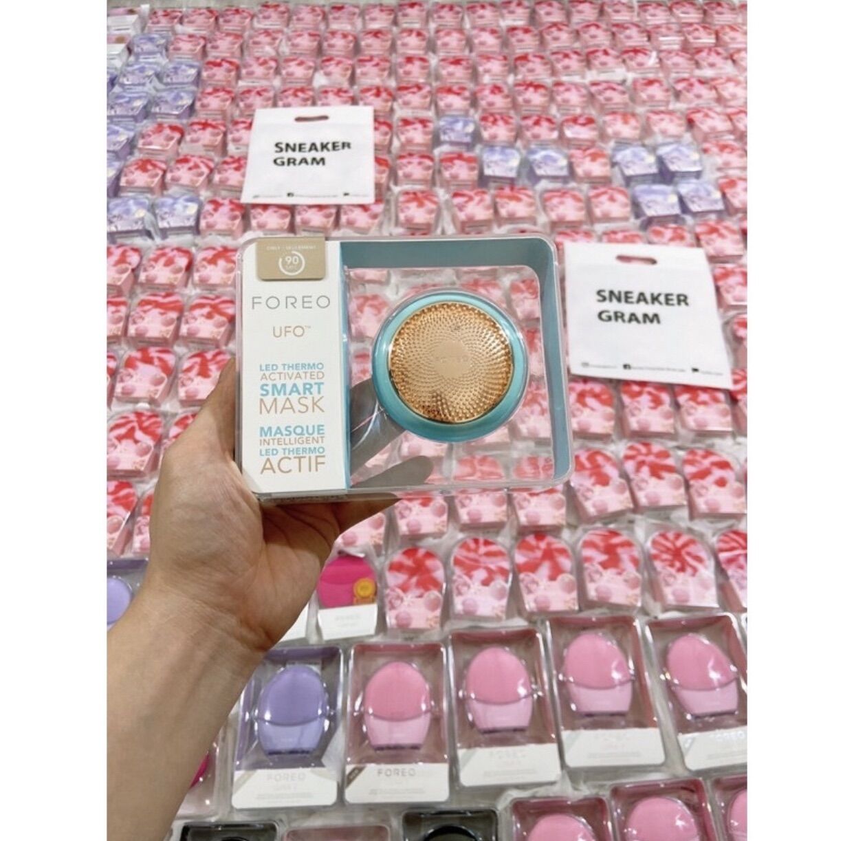 Máy đắp mặt nạ 90s FOREO UFO 1 (Đủ Bill - Free BH 2 năm)