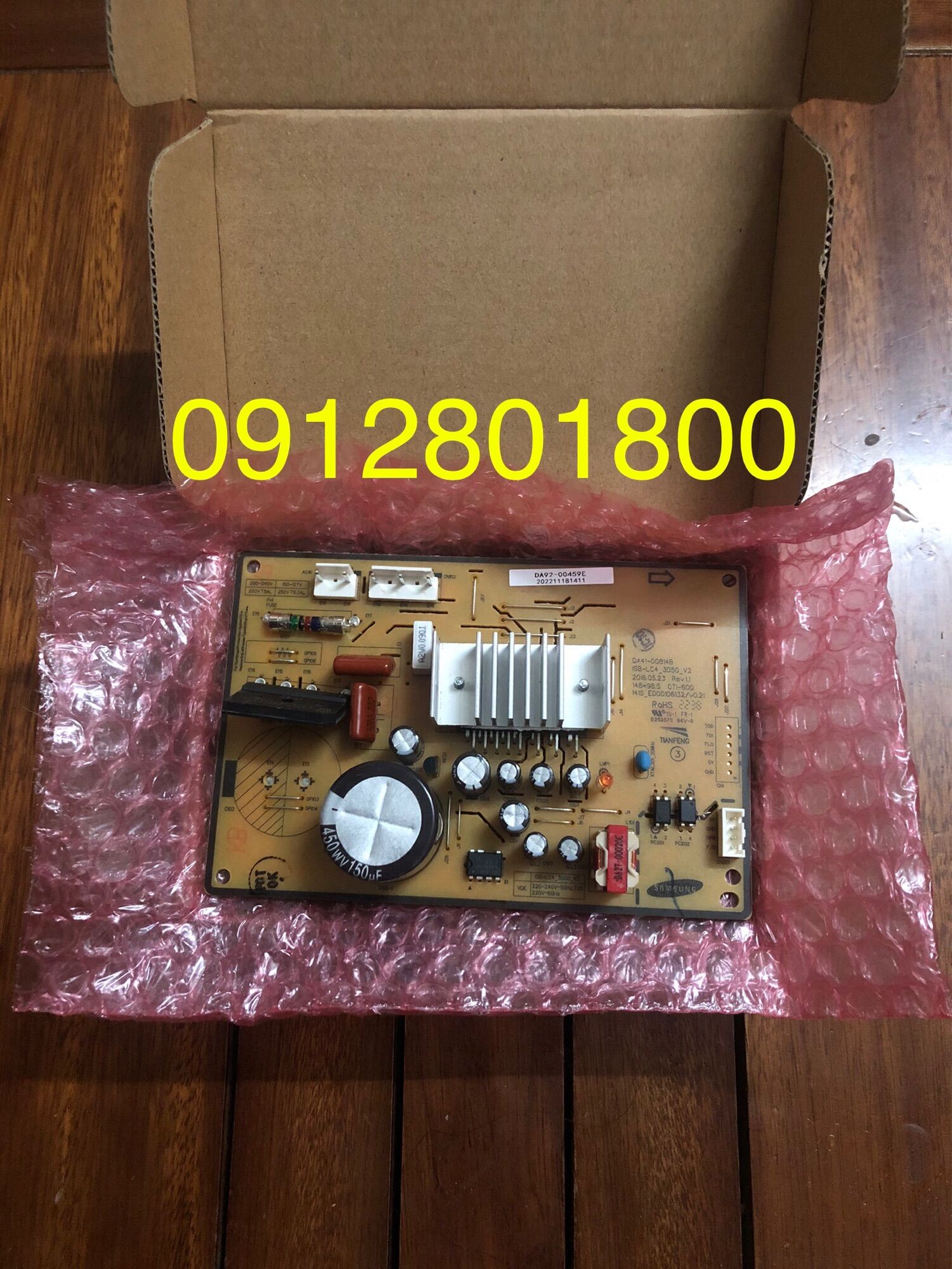 Bo Mạch Công Suất Tủ Lạnh SAMSUNG Model RT35FDAJDSL DA92-00459E