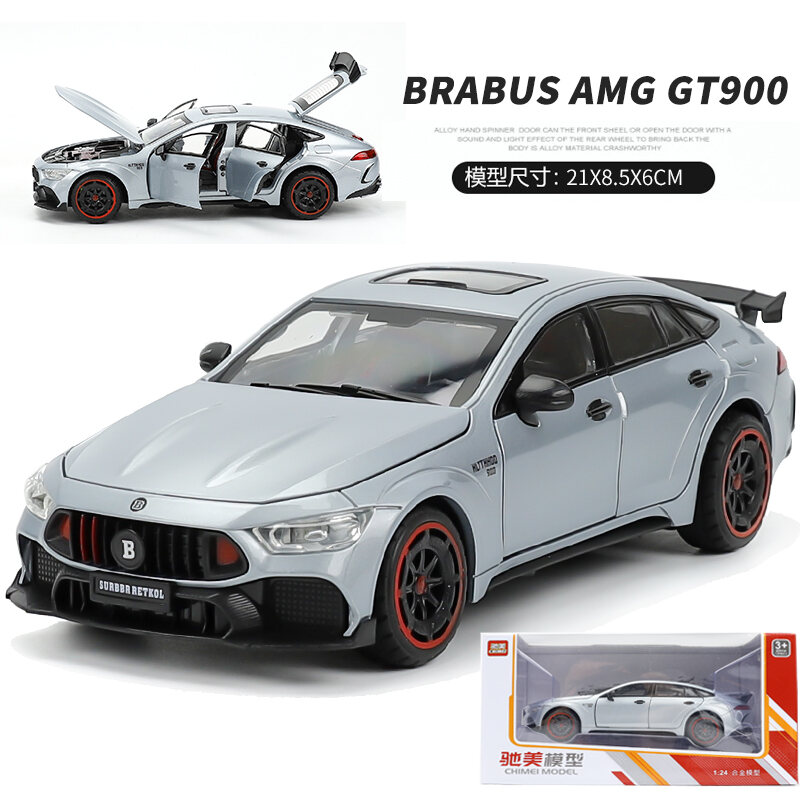 Mô Hình Xe Hơi Mercedes-Benz Maybach Gls600 Mô Hình Ô Tô Hợp Kim 1:24 Mô Phỏng Đồ Chơi Xe Việt Dã Kim Loại Bé Trai Nhỏ