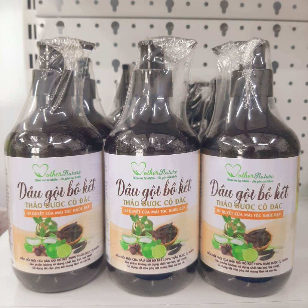 Dầu gội bồ kết thảo dược Mother Nature