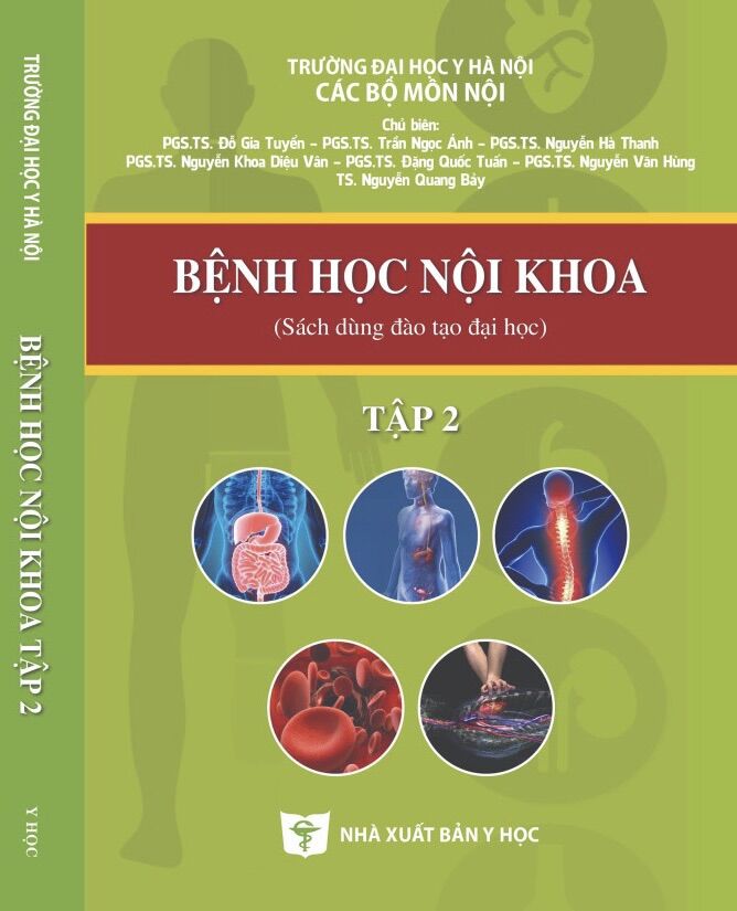 Sách - Bệnh học nội khoa 2023 (Tập 1 + 2 Sách dùng đào tạo đại học)