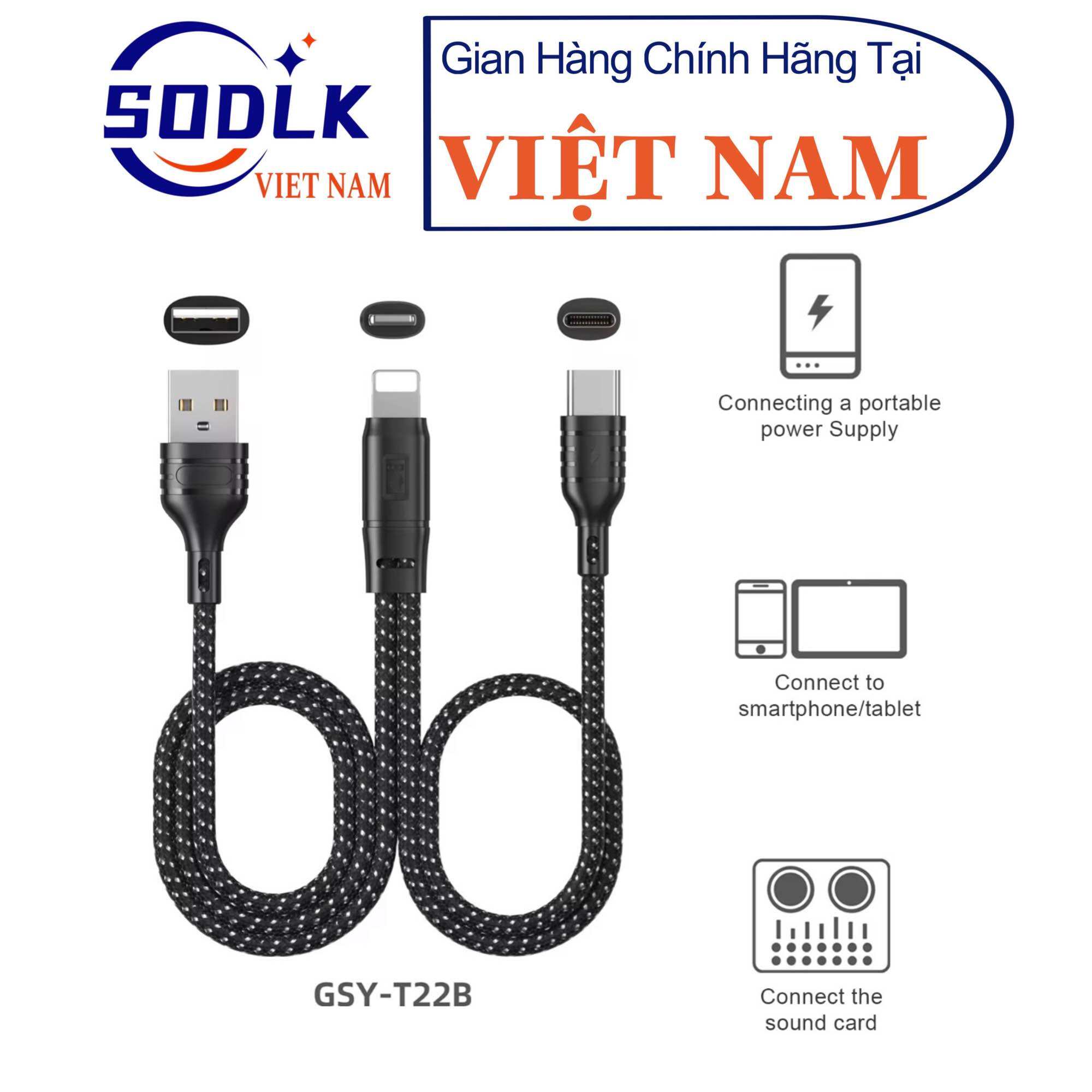 Dây cáp OTG | Phụ kiện livestream | Cáp OTG kết với loa qua đầu TypeC to USB kết nối USB Card âm tha