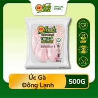 Ức Gà Phi Lê CP 500G - Tươi Ngon Tiện Lợi - Mâm Cơm Gia Đình - CP Fresh Mart ( Bao bì ngẫu nhiên )